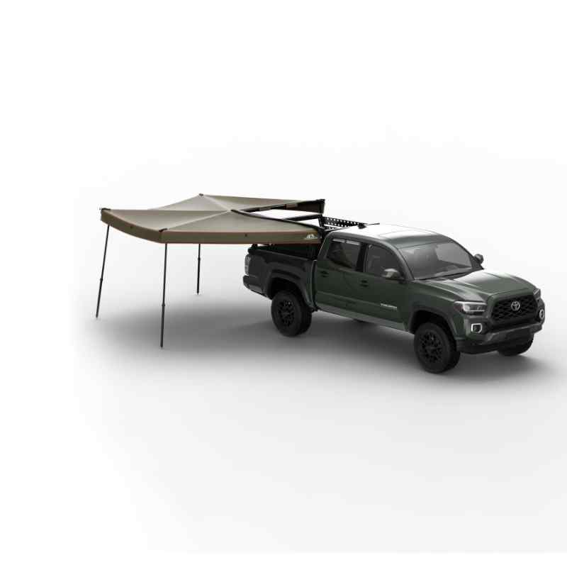 Tuff Stuff® Overland Awning, 270 Degree, Compact Kit With Mounting Brackets Side  View