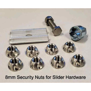 Tuff Stuff® Overland Security Nuts, 8mm