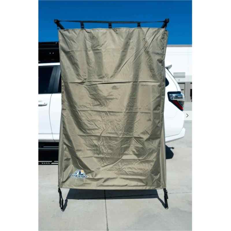 Tuff Stuff® Overland Shower Tent Front View