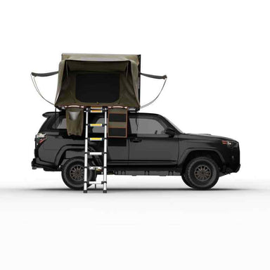 Tuff Stuff® Overland Stealth Black Ops Series™ Aluminum Shell Rtt Tent Side View