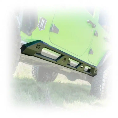 Turn Offroad frame-mount rock sliders on Jeep Wrangler JK