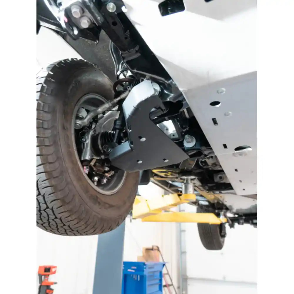 RCI Offroad A-Arm Skid Plates installed on Land Cruiser 250