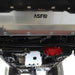 Underbody installed with Asfir brandingAsfir Gladiator JT engine transmission skid plate installed