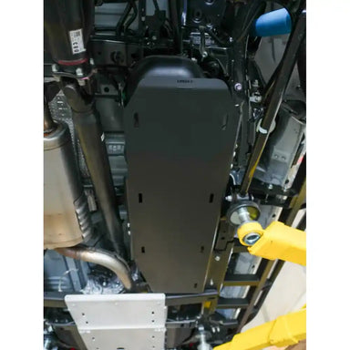 Underbody view of RCI GX fuel tank protection