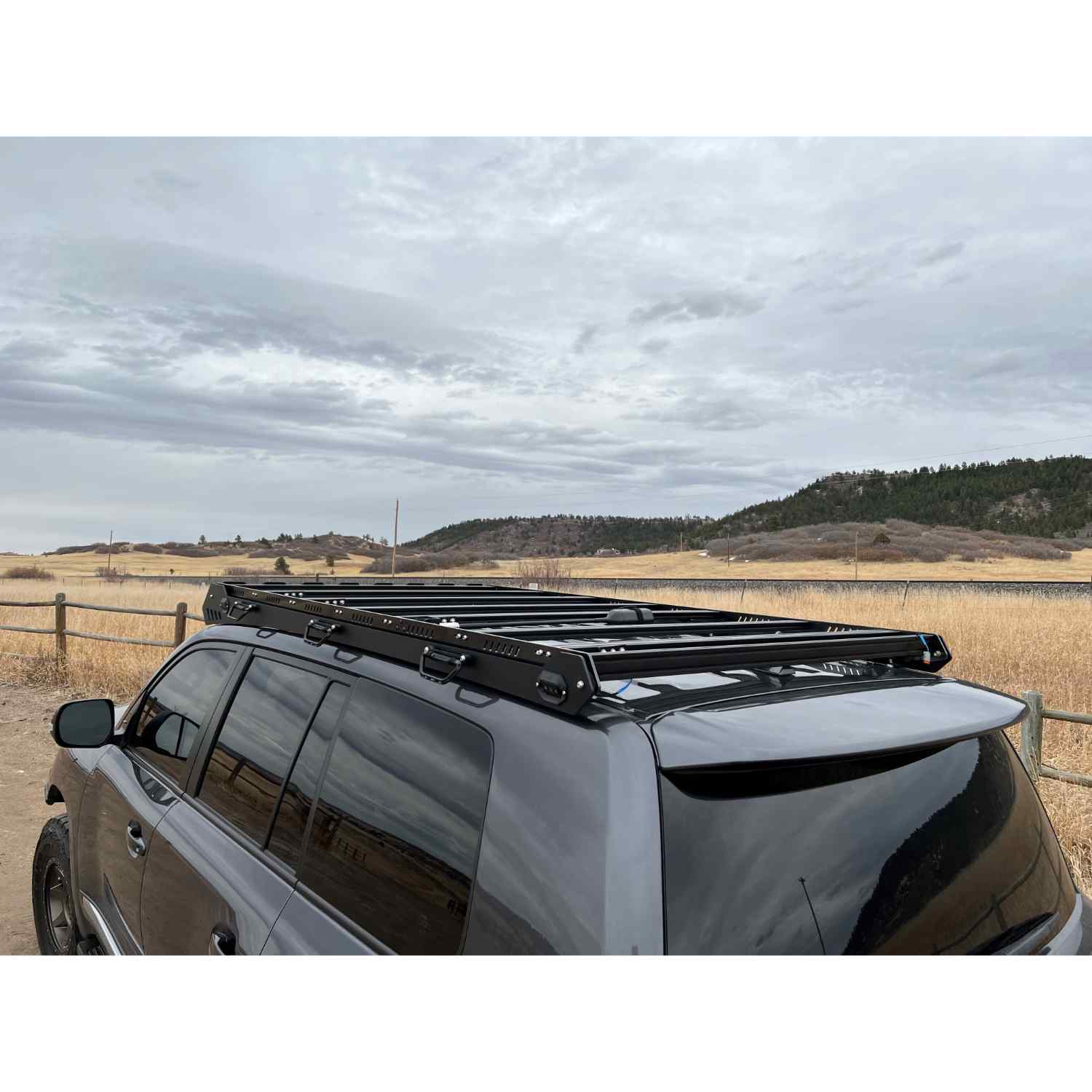 Uptop Overland Alpha Toyota Land Cruiser Roof Rack Top View