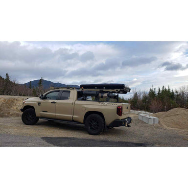 Uptop Overland Alpha 2007-2021 Toyota Tundra Double Cab Roof Rack Full View
