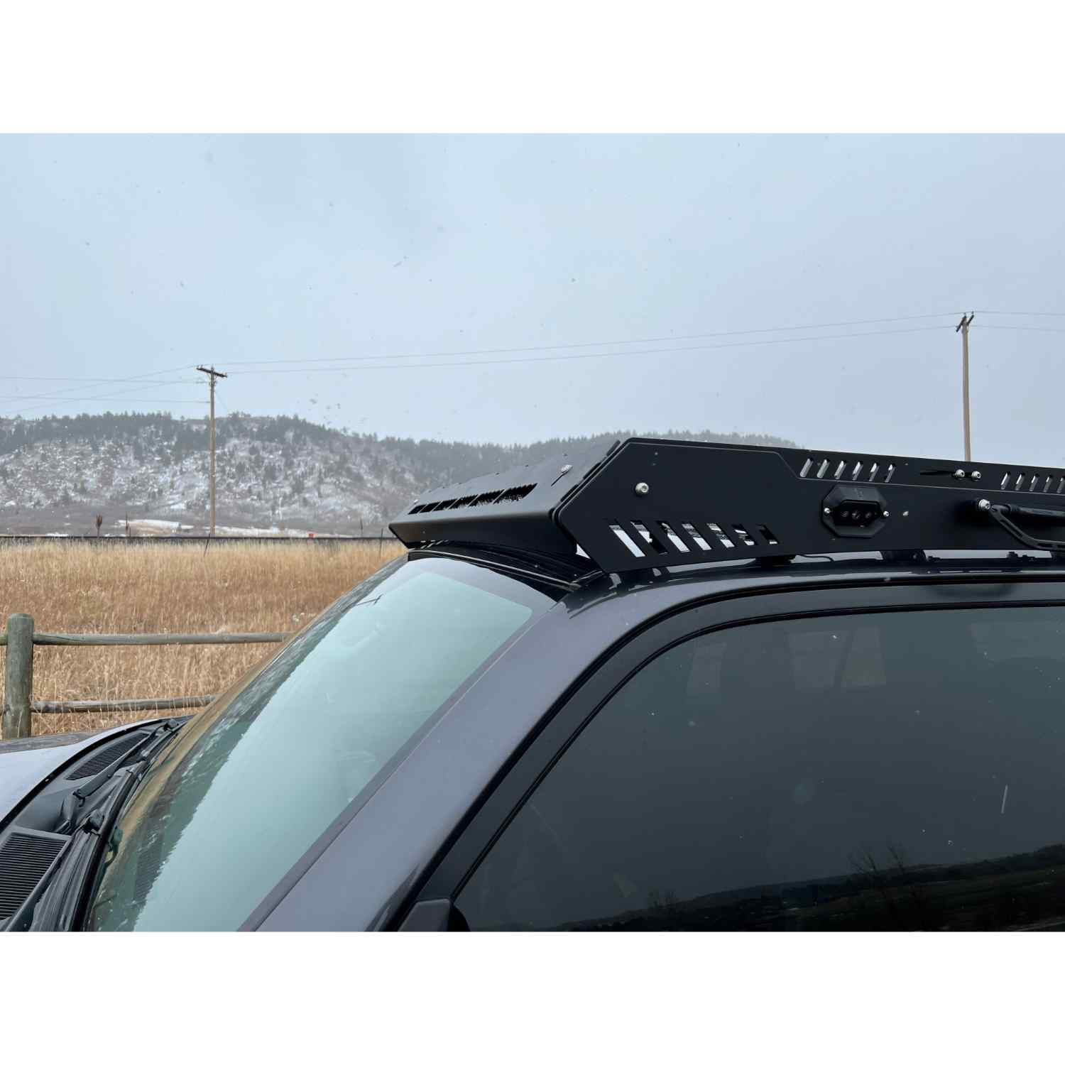 Uptop Overland Alpha 2010-2023 Toyota 4Runner 5G Roof Rack Front Closed View