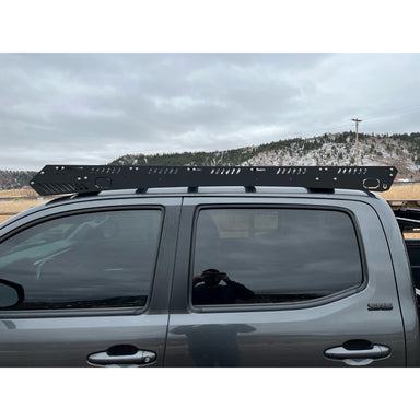 Uptop Overland Bravo 2005-2023 Tacoma Double Cab Roof Rack Side View