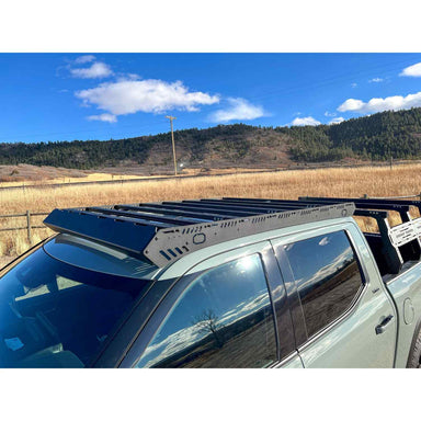 Uptop Overland Bravo 2022+ ToyotaTundra CrewMAX Roof Rack Top View