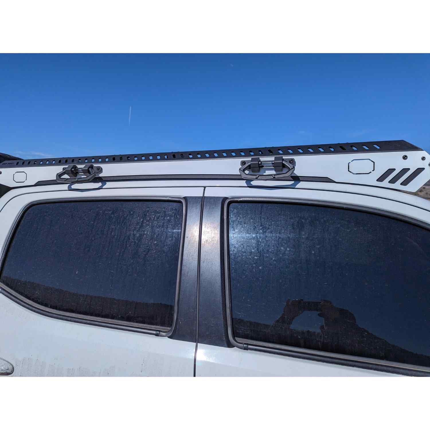 Uptop Overland Zulu 2005-Current  Toyota Tacoma Roof Rack Side View