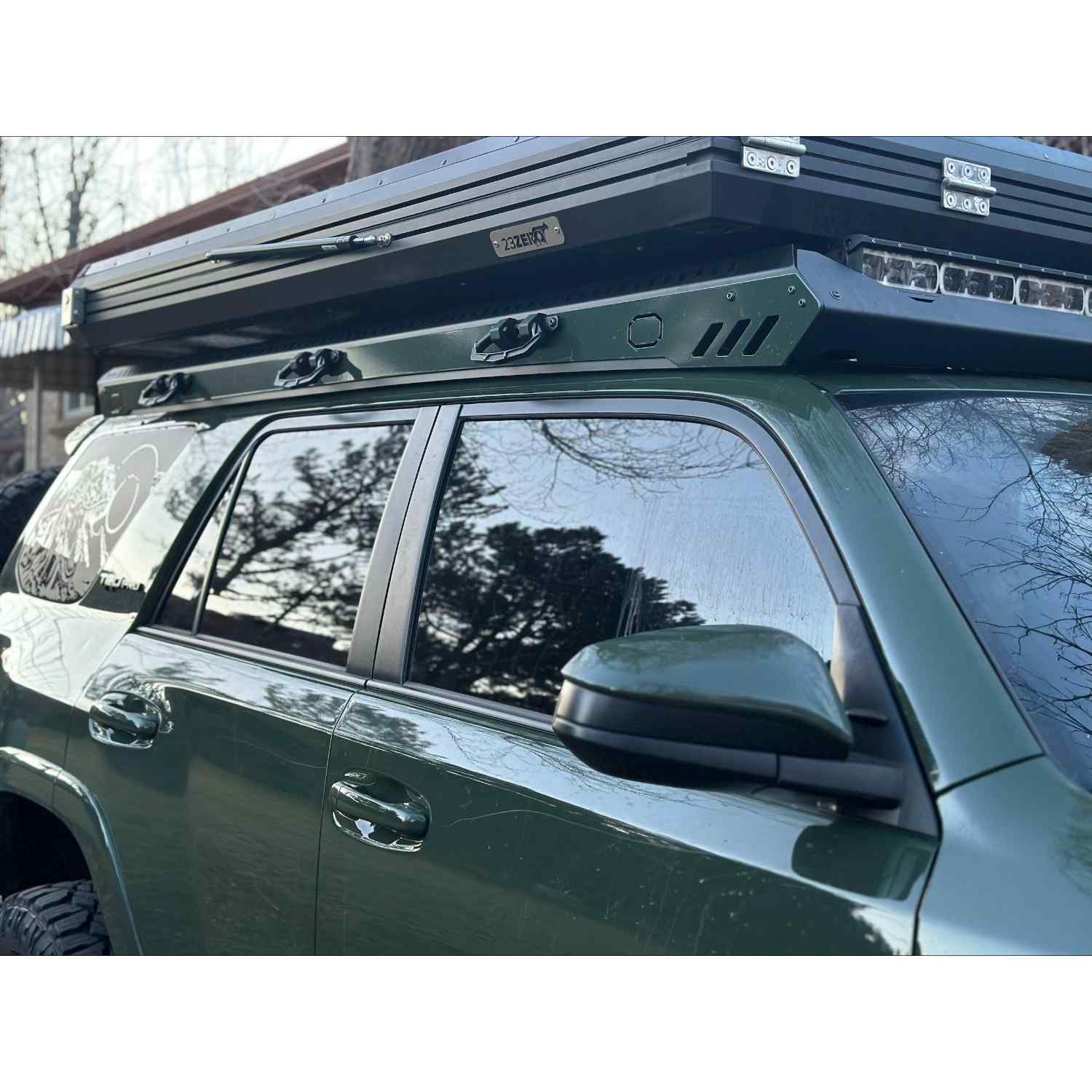 Uptop Overland Zulu 5G 2009-Current Toyota 4Runner Roof Rack Rght Side View
