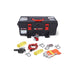 Trojan 4,000lb Portable Winch kit with toolbox on a white background