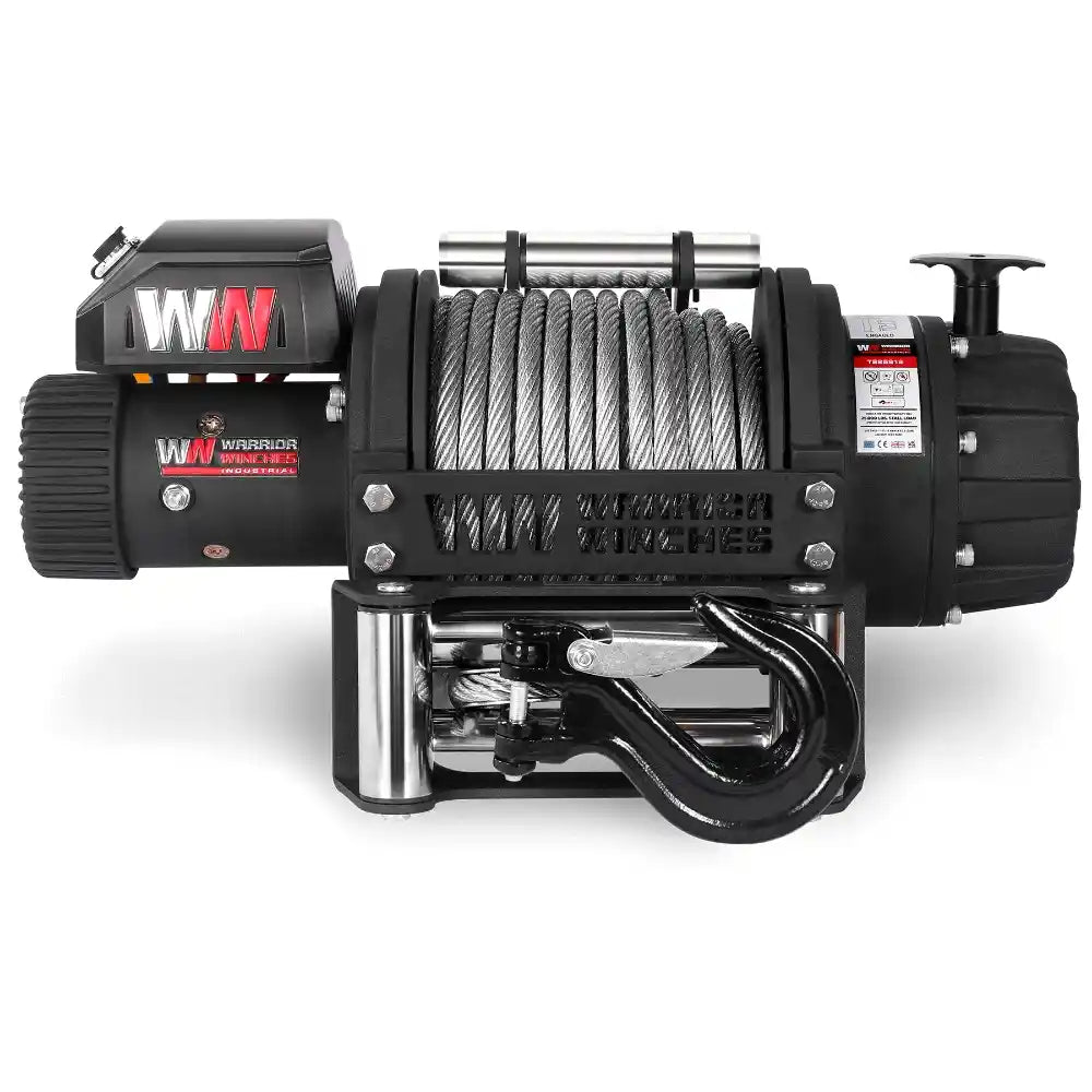 Warrior Winch T1000 front view on a white background