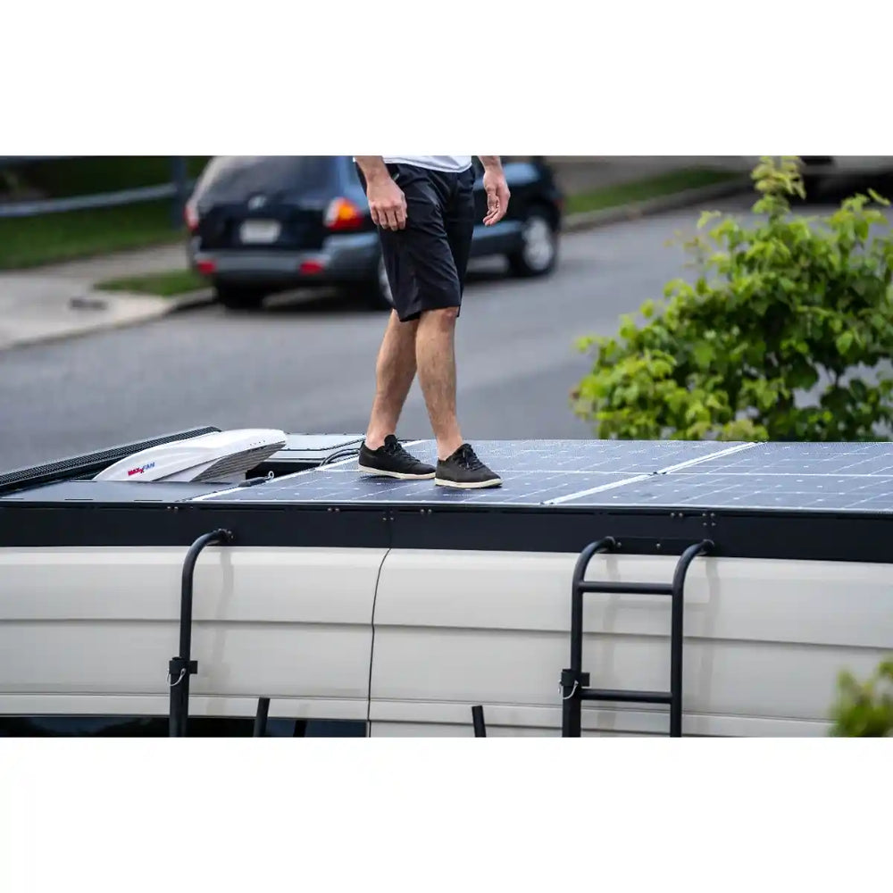 Walkable Solar Panels on Sprinter Van