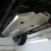 White Toyota 4Runner with Asfir 4x4 5-piece full skid plate kit off-road