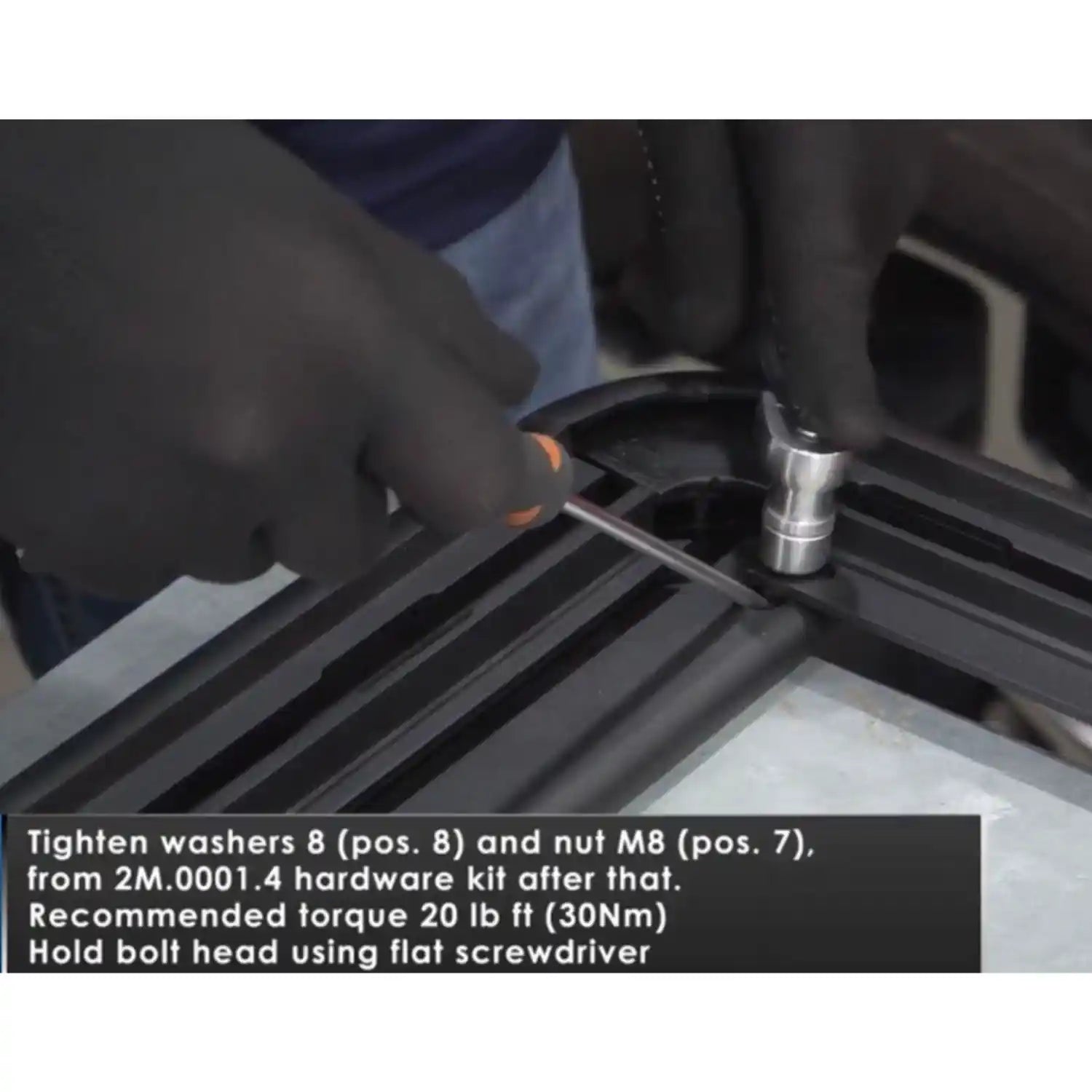 bolt on installation view