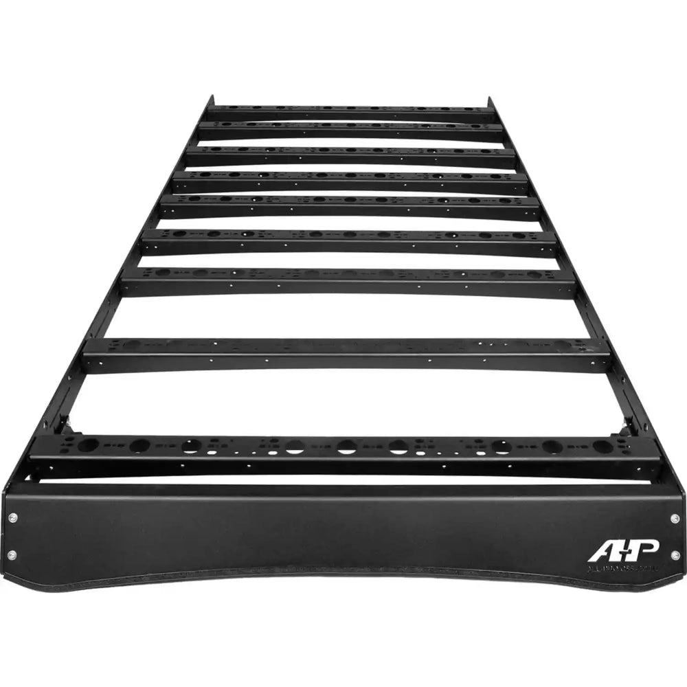 front view of the roof rack with white background