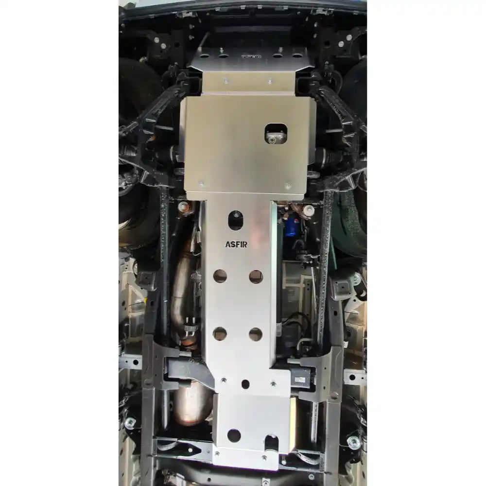 ASFIR 4X4 Chevrolet Silverado 2500/3500 Transmission & Transfer Case Skid Plate Underside View