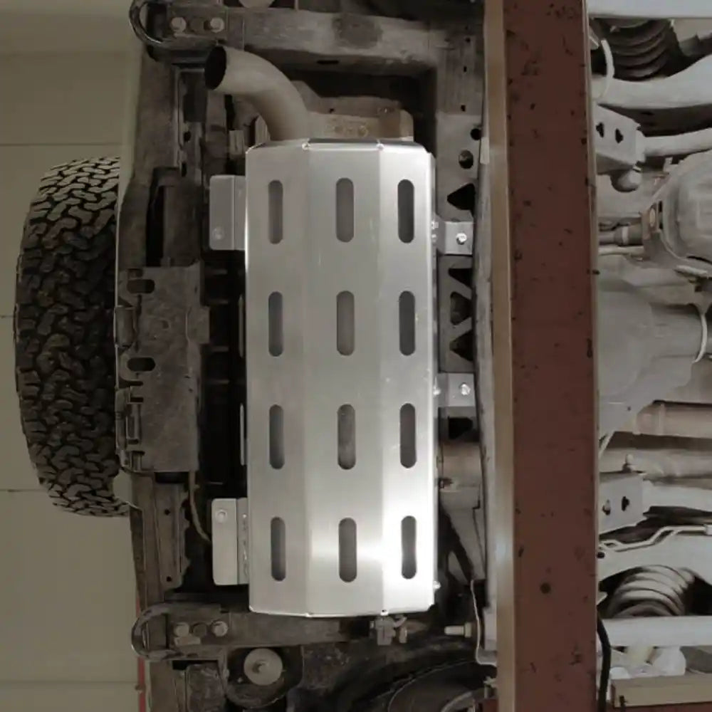 Asfir 4x4 Ford Bronco Exhaust Skid Plate Profile View