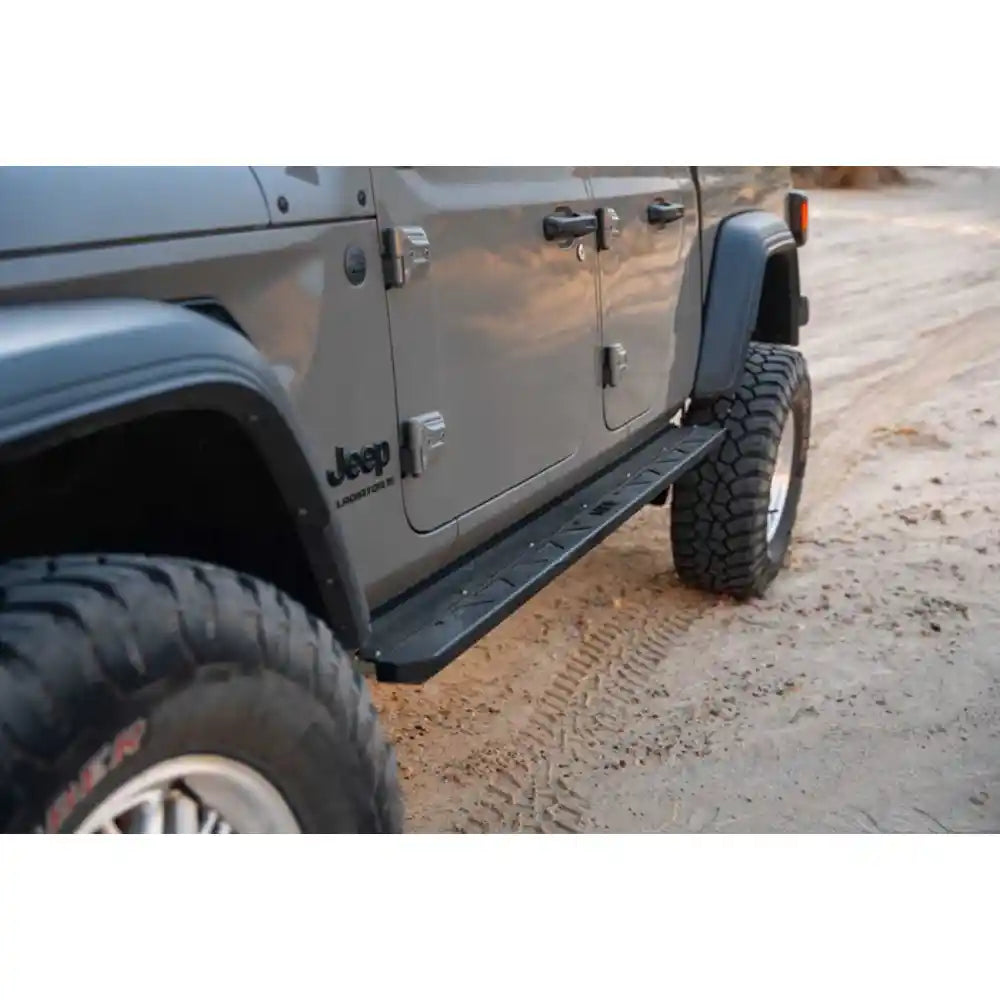 ASFIR 4X4 Jeep Gladiator JT Rock Sliders - Front View