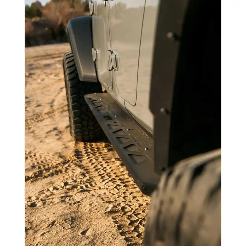 Jeep Gladiator JT Rock Sliders by ASFIR 4X4 - side angled View