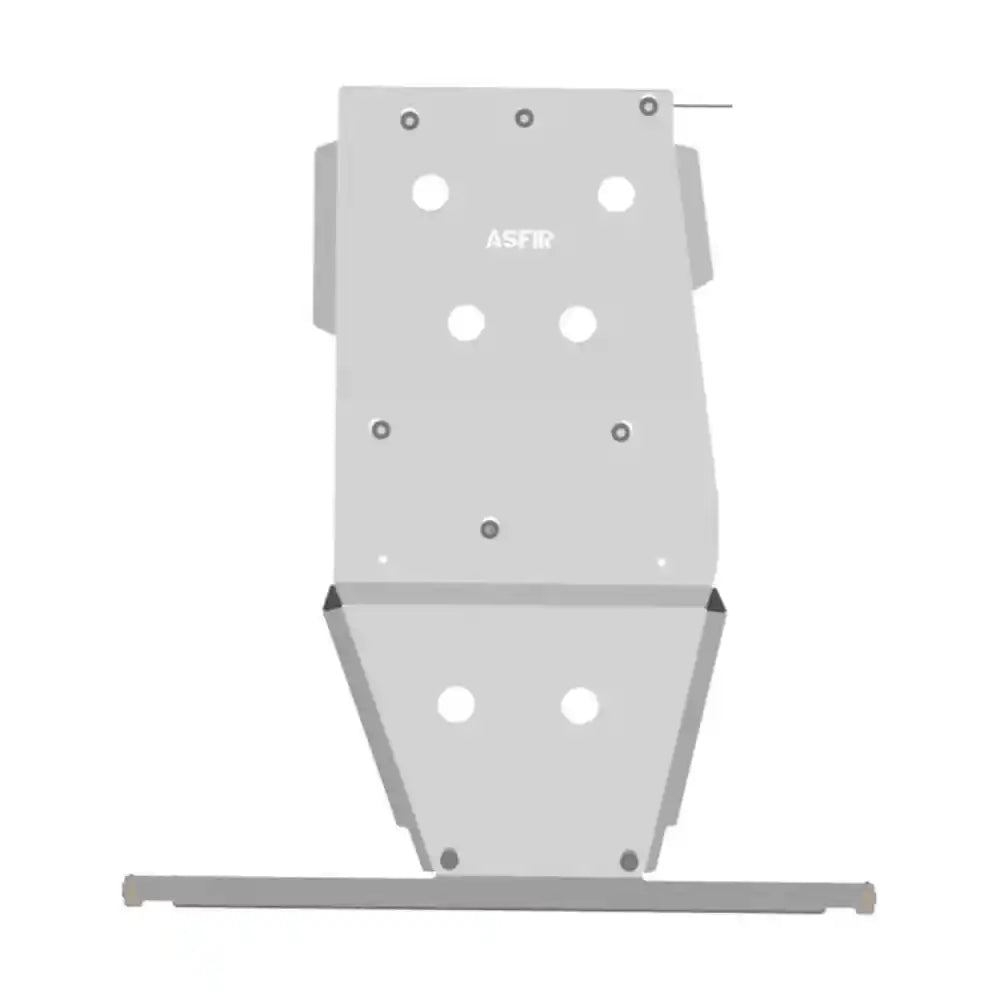 ASFIR 4X4 Nissan Transmission Skid Plate Installed