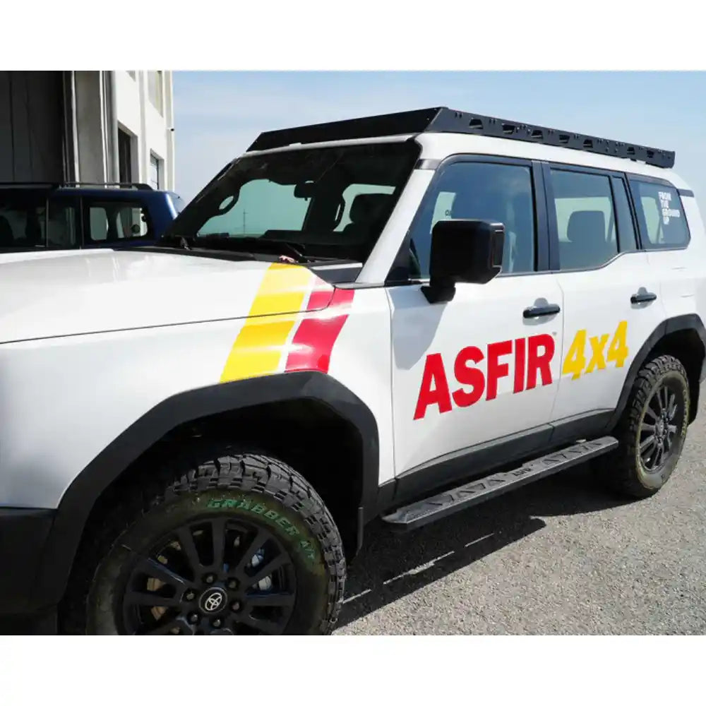 Toyota Land Cruiser 250 Rock Sliders by ASFIR 4X4 - Side View