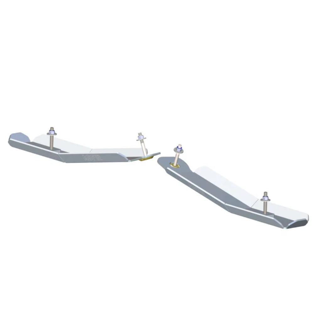 Installed on Ford Bronco - Asfir 4x4 Transmission Crossmember Protector