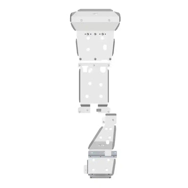 ASFIR 4X4 Chevrolet Colorado 3-Piece Skid Plate Kit