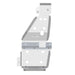 ASFIR Transfer and Canister Skid Plate Underside View for Chevrolet Colorado