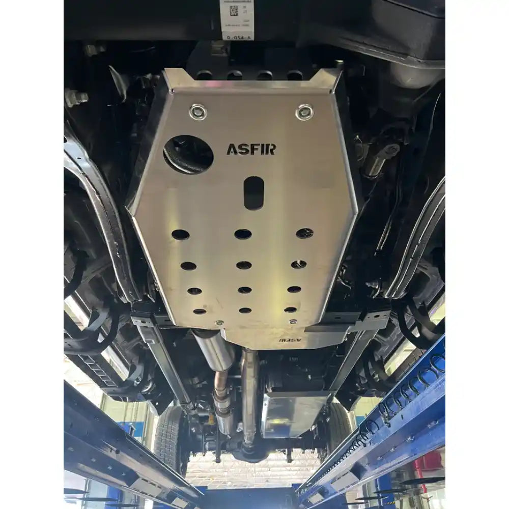 ASFIR 4x4 Ford F-250/F-350 Gas Engine Skid Plate Installed