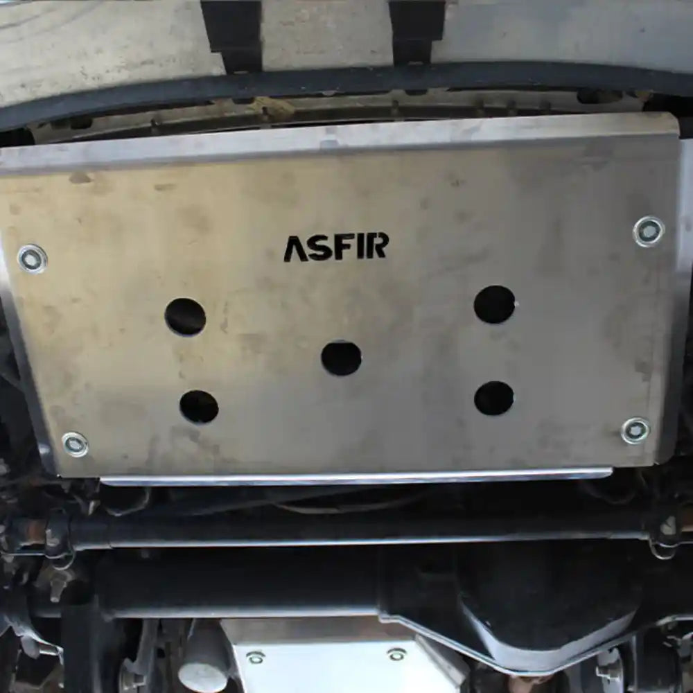 ASFIR 4x4 Ford F-250/F-350 Steering Rod Skid Plate Installed