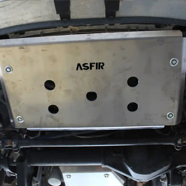 ASFIR 4x4 Ford F-250/F-350 Steering Rod Skid Plate Installed