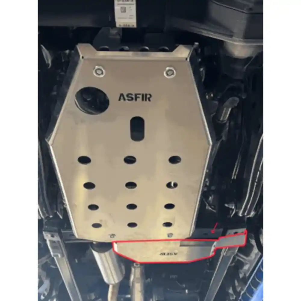 ASFIR 4x4 Transfer Case Skid Plate View
