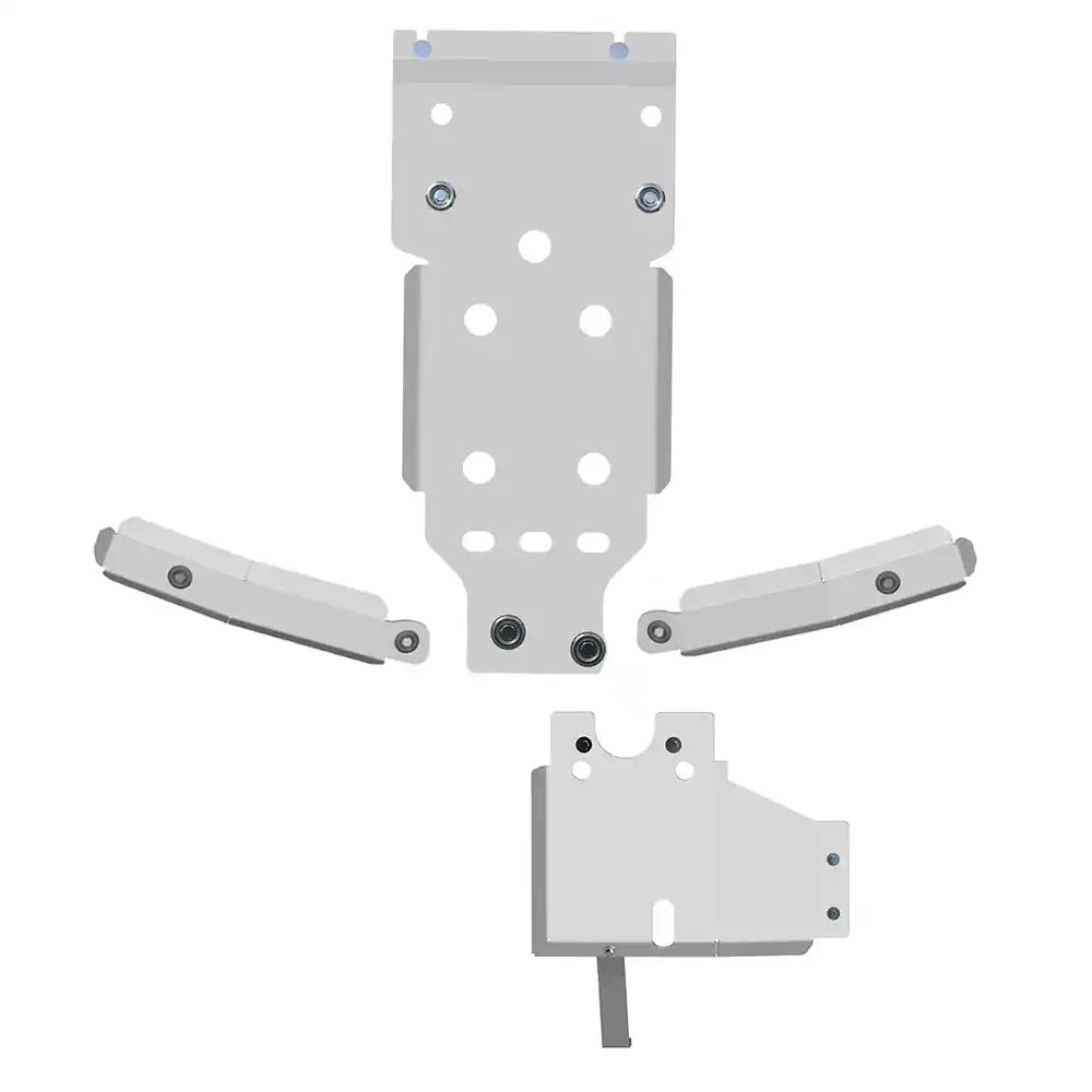 Ford Bronco Asfir 4x4 Skid Plate Kit - Components Layout