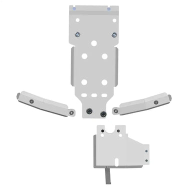 Ford Bronco Asfir 4x4 Skid Plate Kit - Components Layout