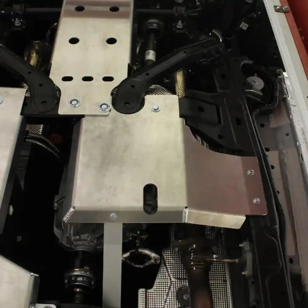 Side Angle View of the Ford Bronco Asfir 4x4 Skid Plate Kit