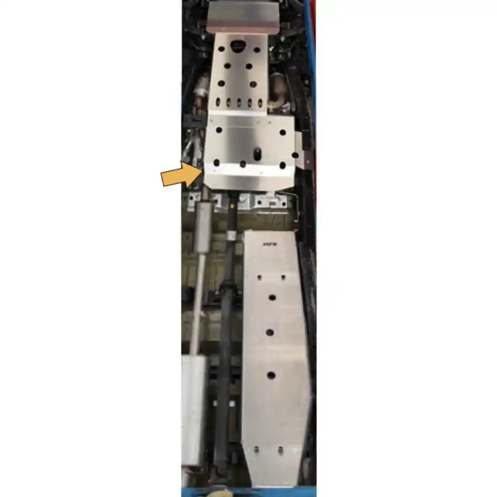 ASFIR 4x4 Transfer Case Skid Plate - Design Detail