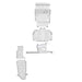 ASFIR 4X4 Full Underbody 4-Piece Skid Plate Kit Components