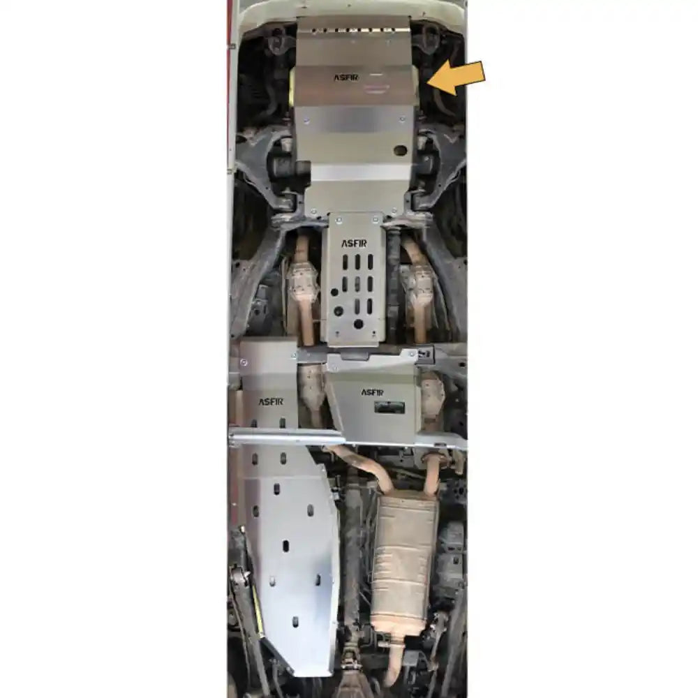 ASFIR 4X4 Front Skid Plate Detail