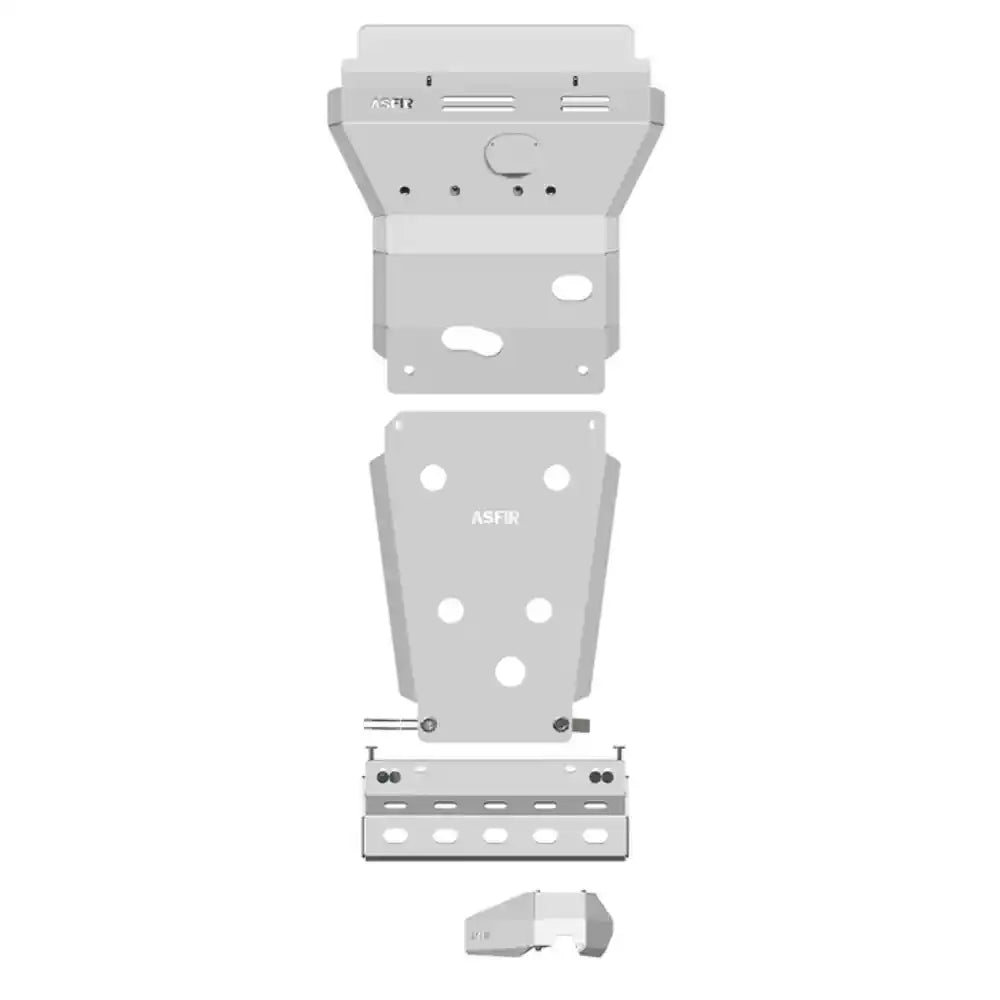 ASFIR 4X4 Lexus GX460 4-Piece Skid Plate Kit Installed