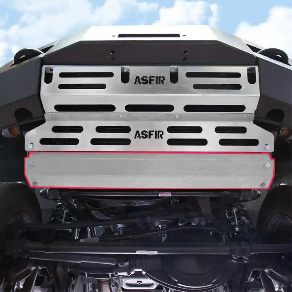 ASFIR 4X4 RAM 3500 Stainless Steel Intercooler Protector Front View