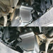 ASFIR 4X4 RAM 3500 Intercooler Steel Protector Installed Angle