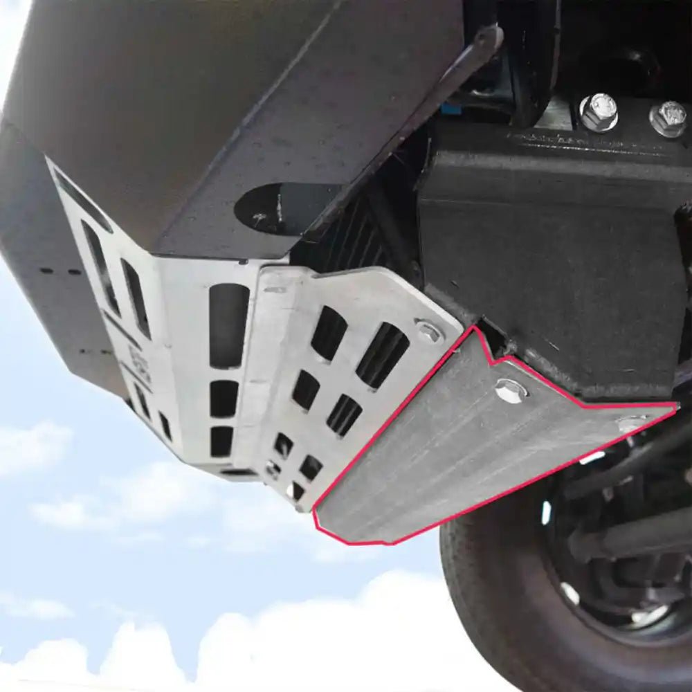 ASFIR RAM 3500 Intercooler Steel Protector Profile View