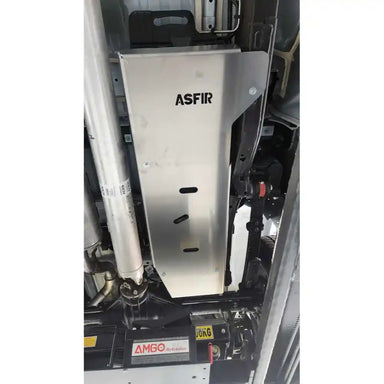 Installed on Chevrolet Silverado and GMC Sierra 1500 - ASFIR 4x4 Fuel Tank Skid Plate