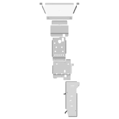 Complete Plate Lineup - ASFIR 4x4 5-Piece Kit for Silverado and Sierra 1500