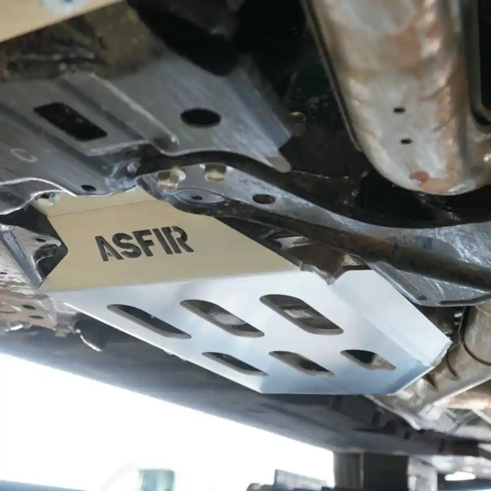 ASFIR Front Skid Plate 6mm Aluminum Detail