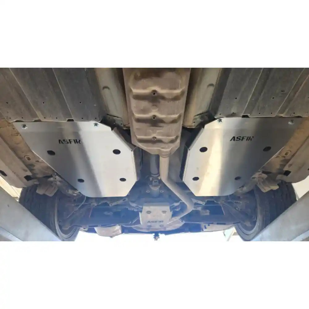 ASFIR 4X4 Subaru Crosstrek Forester Fuel Tank Skid Plate Installed