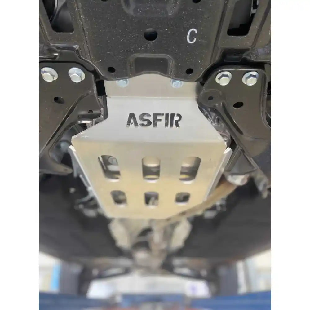 ASFIR Subaru Forester SL Skid Plate Kit Installed View