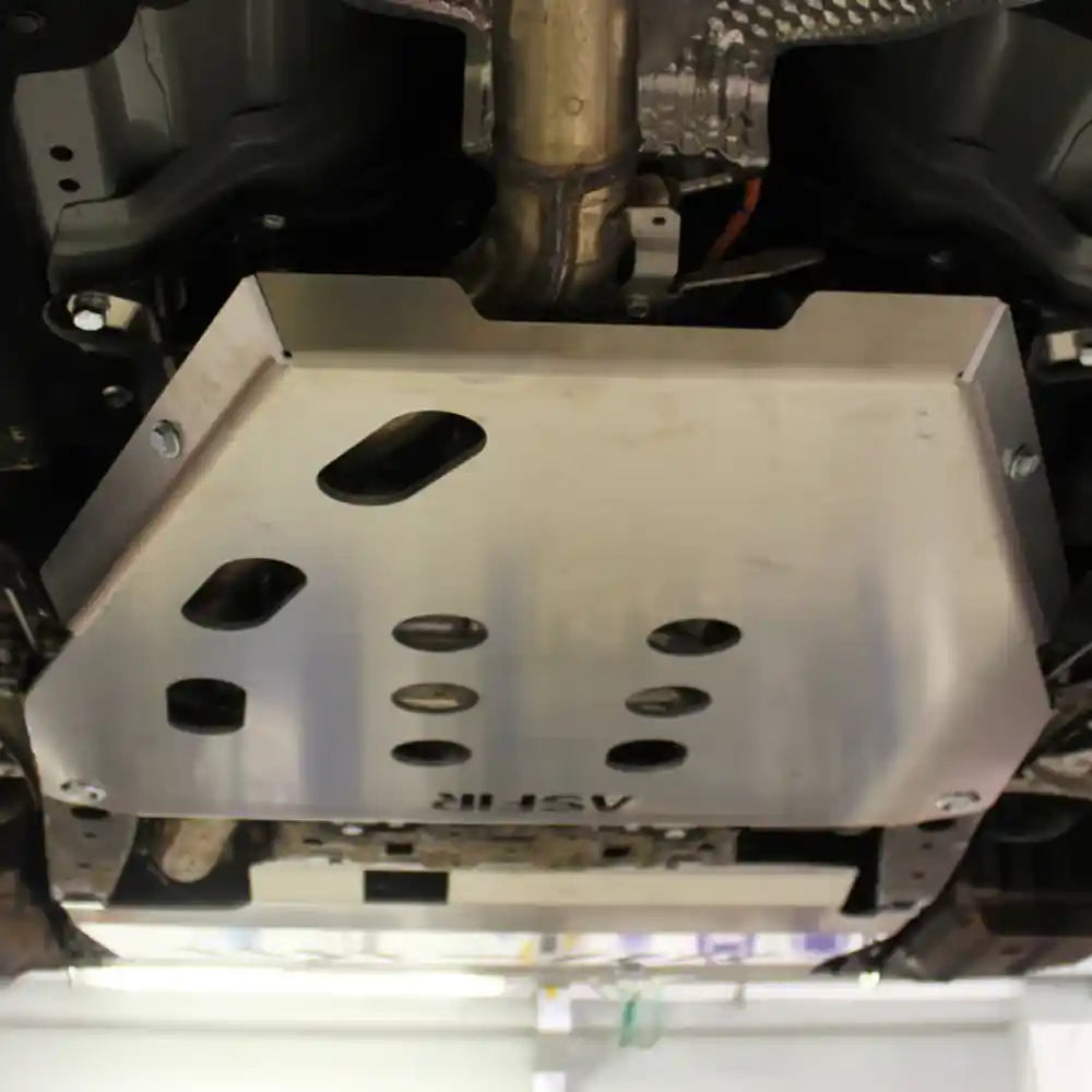 ASFIR Subaru Outback Transmission Skid Plate Mounted Underside View